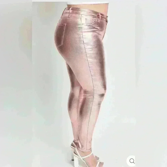 YMI Metallica Hyper-stretch Skinny Jeans - Picture 2 of 9